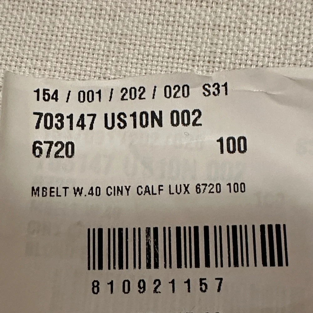 Gucci Red Leather Belt with Silver Buckle - Picture 9 of 10